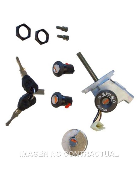 KIT CONTACTO, SILLIN Y GUANTERA MALAGUTI MADISON