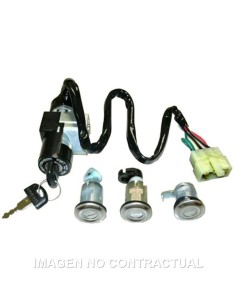 KIT CONTACTO, SILLIN Y GUANTERA HONDA SJ BALI 50