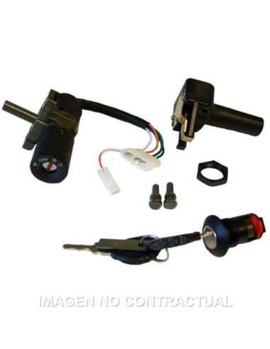 KIT CONTACTO, SILLIN Y GUANTERA APRILIA SONIC50