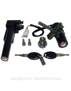 KIT CONTACTO, SILLIN Y GUANTERA APRILIA LEONARDO125 ST