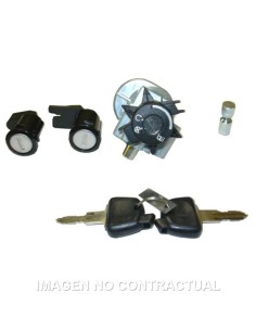KIT CONTACTO, SILLIN Y GUANTERA PEUGEOT 50 ELYSEO