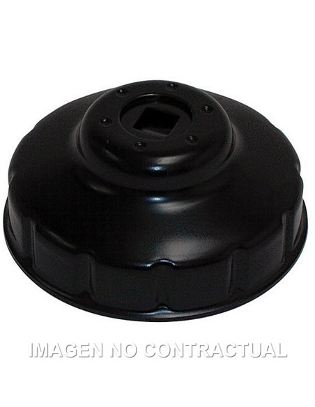 LLAVE FILTRO ACEITE 76 MM - 12