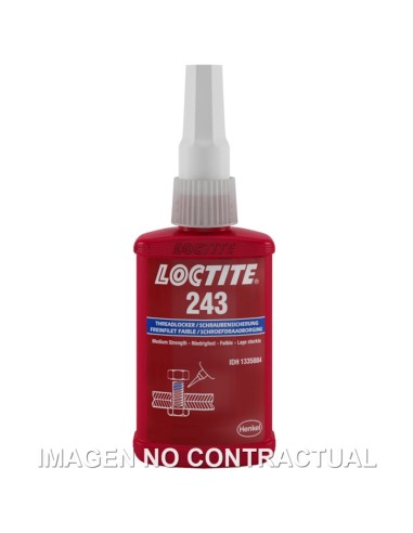 LOCTITE 243 24ML FIJADOR RESISTENCIA MEDIA