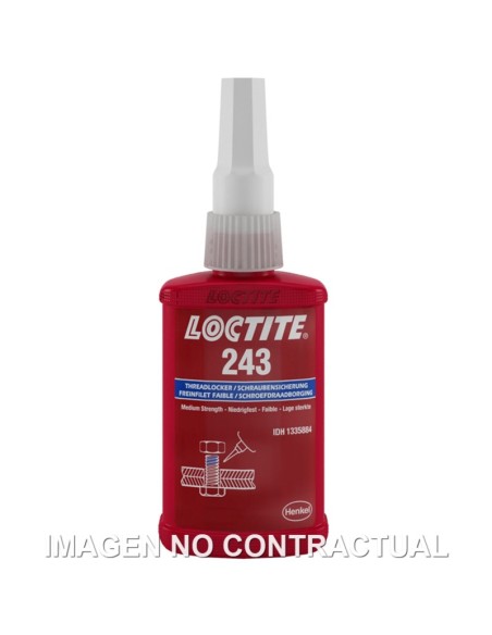 LOCTITE 243 24ML FIJADOR RESISTENCIA MEDIA