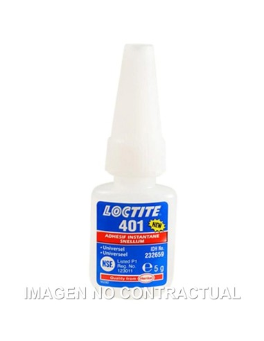LOCTITE 401 5G ADHESIVO INSTANTANEO USO GENERAL