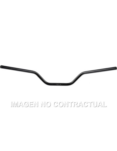 MANILLAR TRW ACERO 22 MM CLASSIC HIGH NEGRO