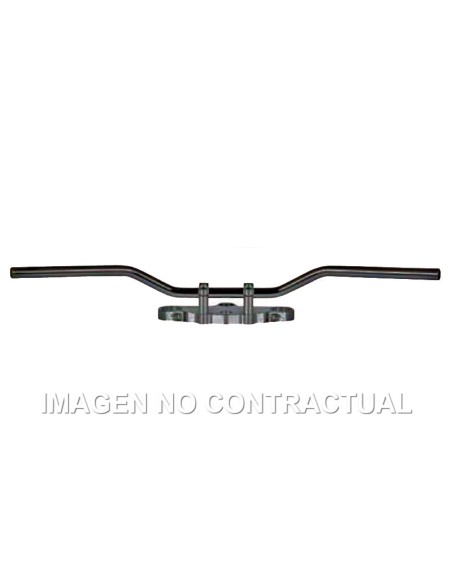 MANILLAR TRW ACERO 22 MM CLASSIC LOW NEGRO