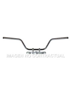 MANILLAR TRW ACERO 22 MM TOURING HIGH CROMADO