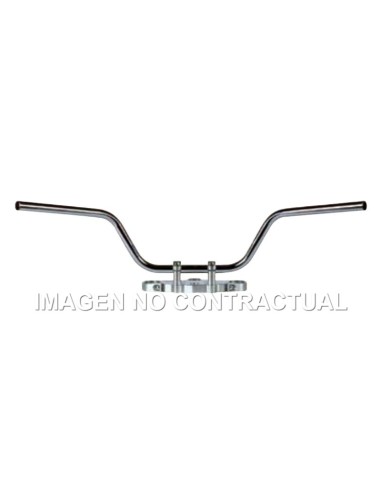 MANILLAR TRW ACERO 22 MM TOURING LOW CROMADO