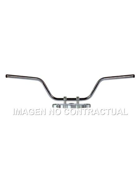 MANILLAR TRW ACERO 22 MM TOURING LOW CROMADO