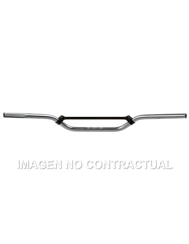 MANILLAR ALUMINIO 22 MM OFFROAD TITANIO HIGH