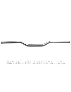 MANILLAR TRW MAXI TRAIL 28,6 MM PLATEADO