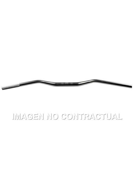 MANILLAR TRW MAXI TRAIL 28,6 MM LOW PLATEADO