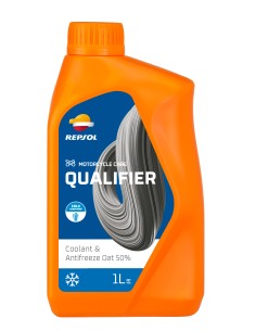 BOTELLA REPSOL QUALIFIER COOLANT & ANTIFREEZE OAT 50% 1L