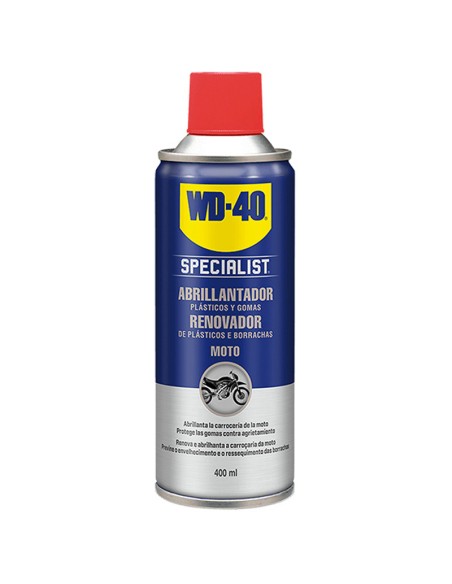 ABRILLANTADOR DE SILICONA WD-40 MOTORBIKE SPECIALIST