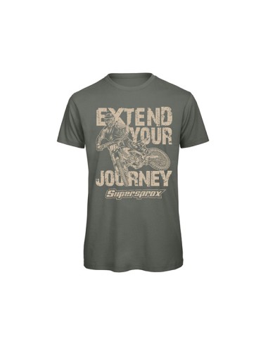 CAMISETA SUPERSPROX MILLENIAL CAQUI TALLA L