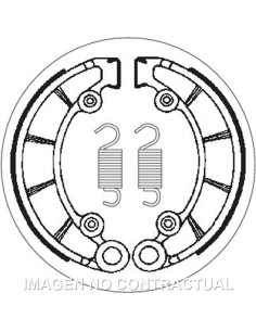MORDAZA DE FRENO SBS P2072