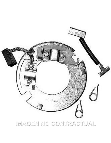 JUEGO PORTAESCOBILLAS MOTOR DE ARRANQUE VESPA PK 50
