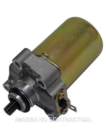 MOTOR ARRANQUE 12V 0,30KW - 9 DIENTES - ROTACIóN IZQUIERDA