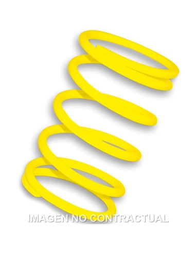 MUELLE POLEA CONDUCIDA AMARILLO SCARABEO 125