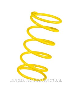 MUELLE POLEA CONDUCIDA AMARILLO  PIAGGIO 400 / 500