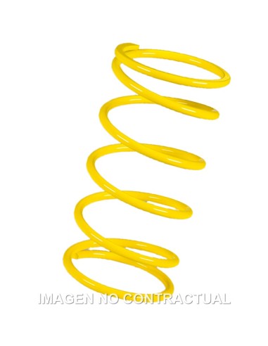 MUELLE POLEA CONDUCIDA AMARILLO  PIAGGIO 400 / 500