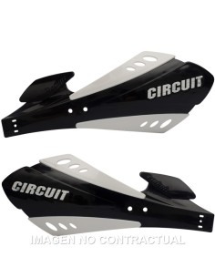 PARAMANOS CIRCUIT SX BICOMPONENTE NEGRO-BLANCO