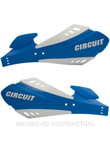 PARAMANOS CIRCUIT SX BICOMPONENTE AZUL TM-BLANCO