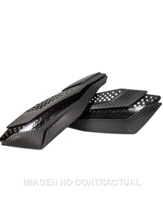 PARAMANOS CIRCUIT DAKAR CARBON-NEGRO CON KIT DE MONTAJE INCL