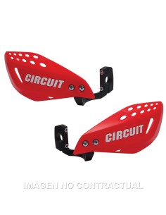 PARAMANOS CIRCUIT VECTOR ROJO FLUOR-BLANCO