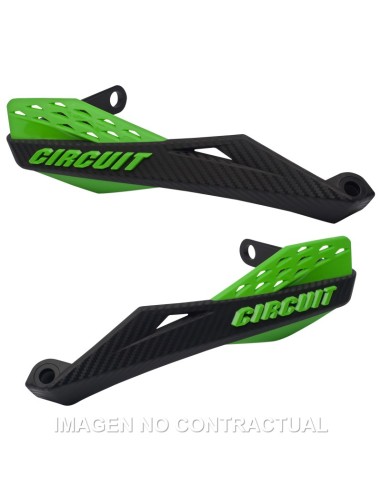 PARAMANOS CIRCUIT FENIX NYLON NEGRO-VERDE