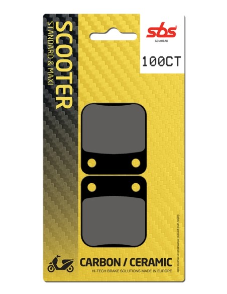 PASTILLA DE FRENO SBS P100-CT