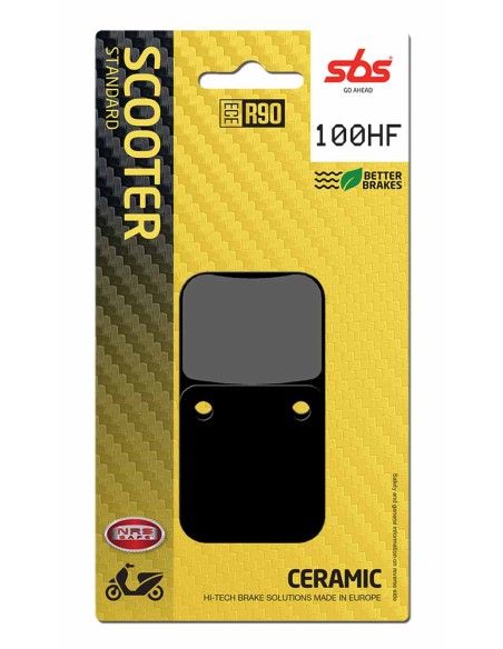 PASTILLA DE FRENO SBS P100-HF