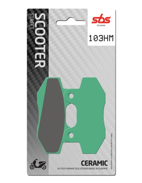 PASTILLA DE FRENO SBS P103-HM