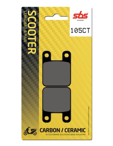 PASTILLA DE FRENO SBS P105-CT