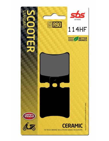 PASTILLA DE FRENO SBS P114-HF