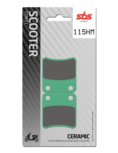 PASTILLA DE FRENO SBS P115-HM