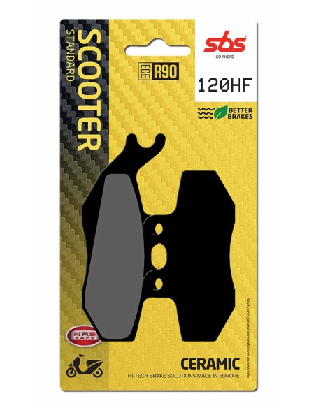 PASTILLA DE FRENO SBS P120-HF