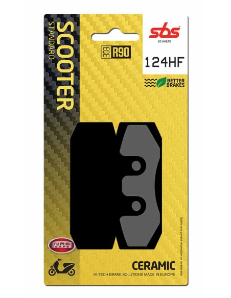 PASTILLA DE FRENO SBS P124-HF