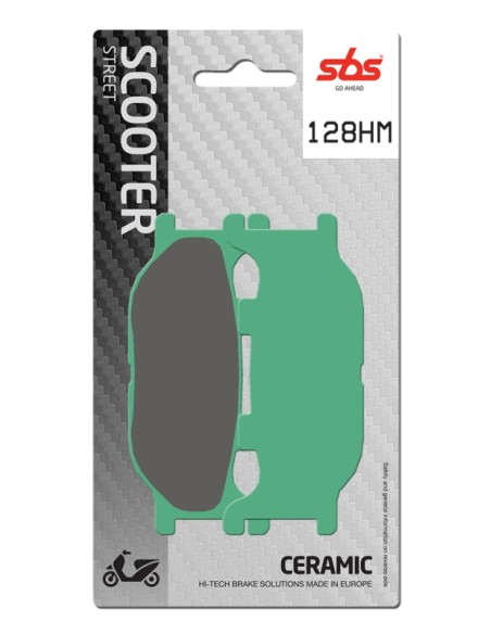 PASTILLA DE FRENO SBS P128-HM