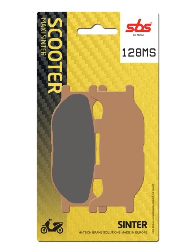 PASTILLA DE FRENO SBS P128-MS