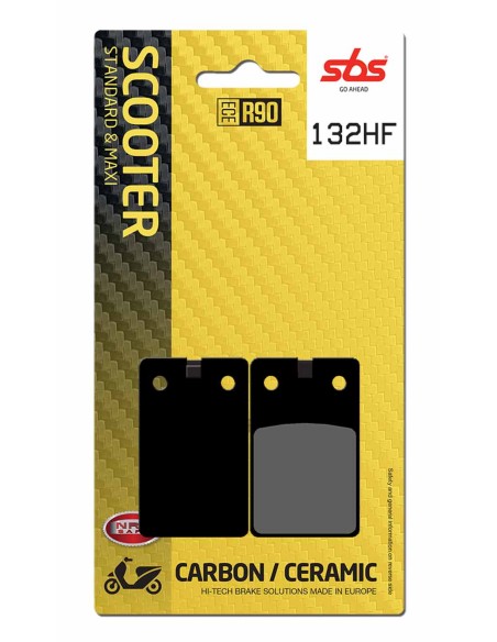 PASTILLA DE FRENO SBS P132-HF