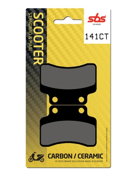 PASTILLA DE FRENO SBS P141-CT