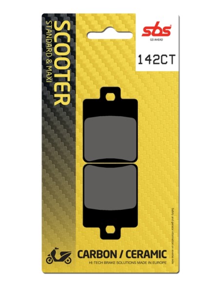 PASTILLA DE FRENO SBS P142-CT