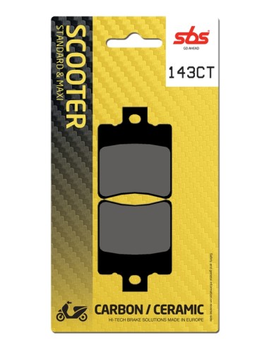 PASTILLA DE FRENO SBS P143-CT
