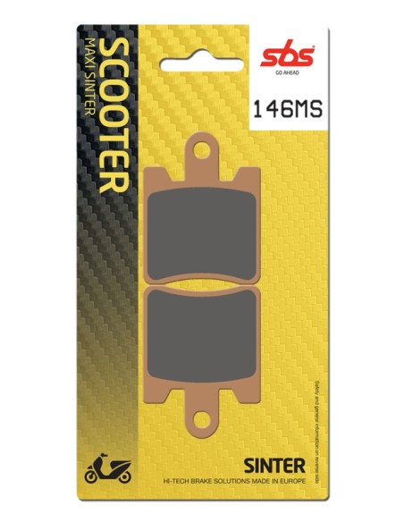 PASTILLA DE FRENO SBS P146-MS