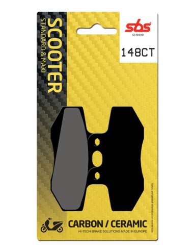 PASTILLA DE FRENO SBS P148-CT