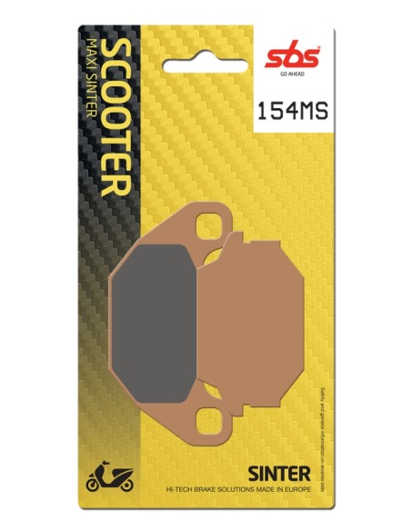 PASTILLA DE FRENO SBS P154-MS