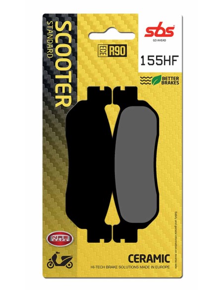 PASTILLA DE FRENO SBS P155-HF