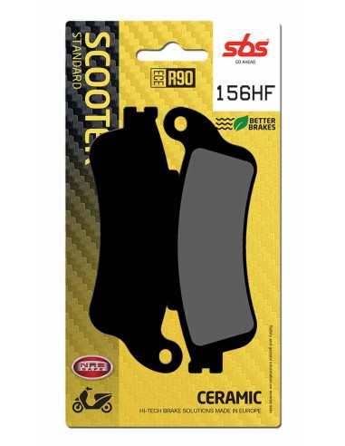 PASTILLA DE FRENO SBS P156-HF